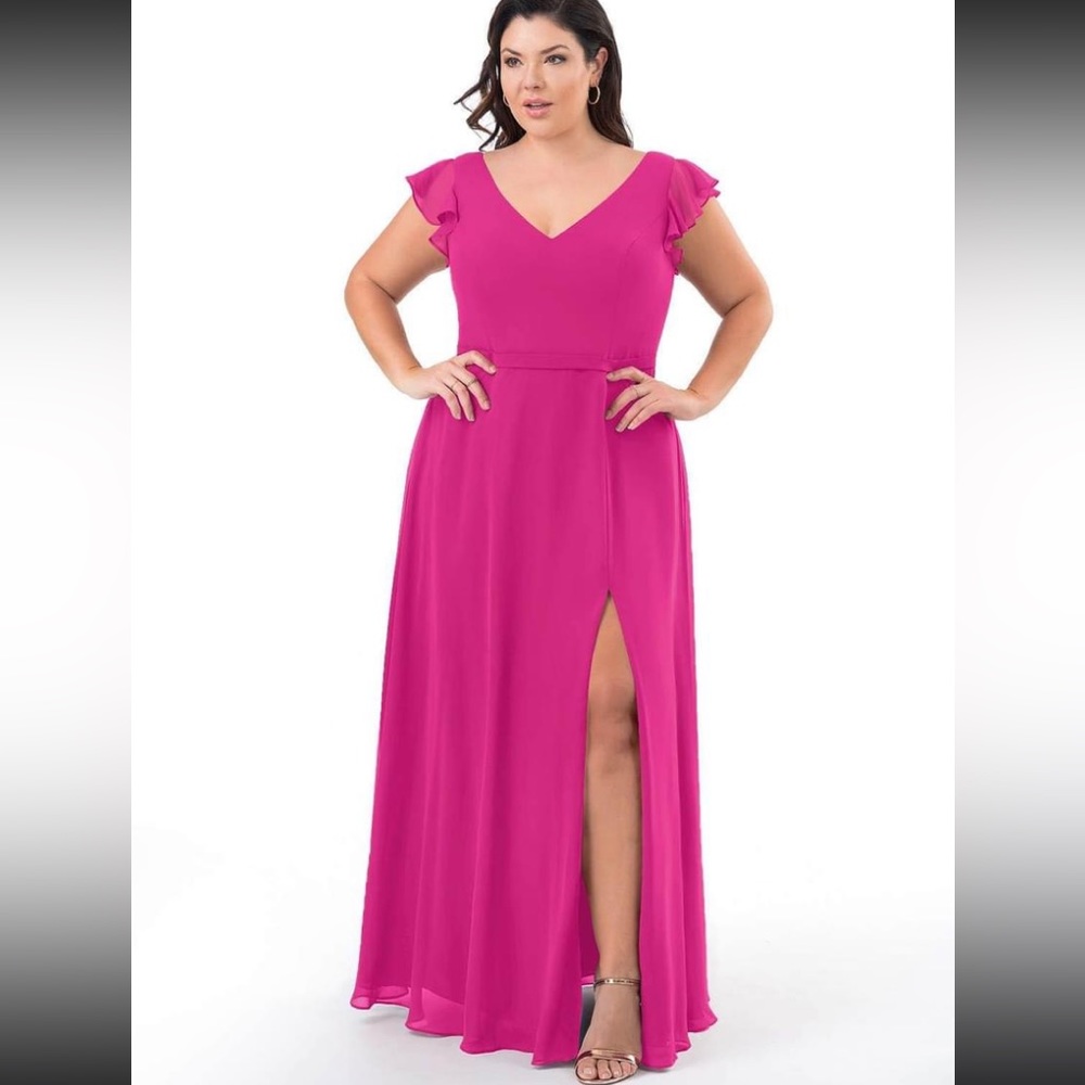 Azazie Claudia Bridesmaid Dress Size 22